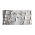 WHITE CROCODILE BEACH TOWEL