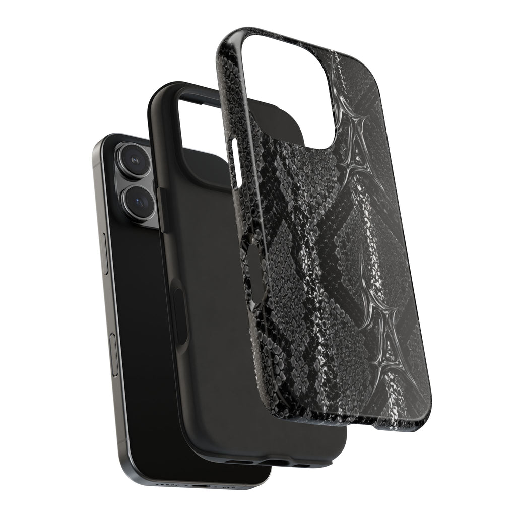 SNAKE SKIN LOGO PHONE CASE