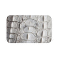WHTE CROCODILE BATH MAT